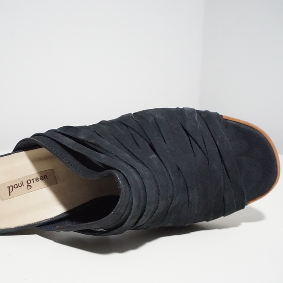 Paul Green Strappy Women's Comfort Mule Sandals - Picture 4 of 6